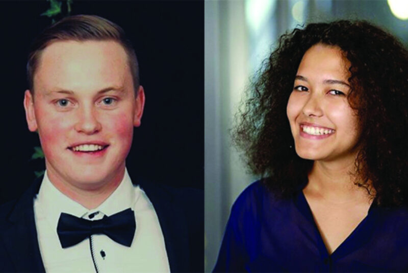 Jadwiga Poniatoswka en Ryno van Niekerk